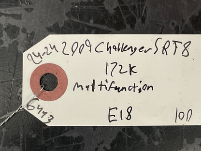 05-10 Challenger/Charger/300/Magnum Turn Signal&Wiper Multifunction Switch Bezel