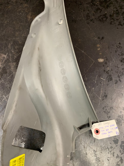 07-08 CHARGER 300 REAR LEFT DRIVER DOOR SILL SCUFF PLATE TRIM COVER 0UM63XDBAF