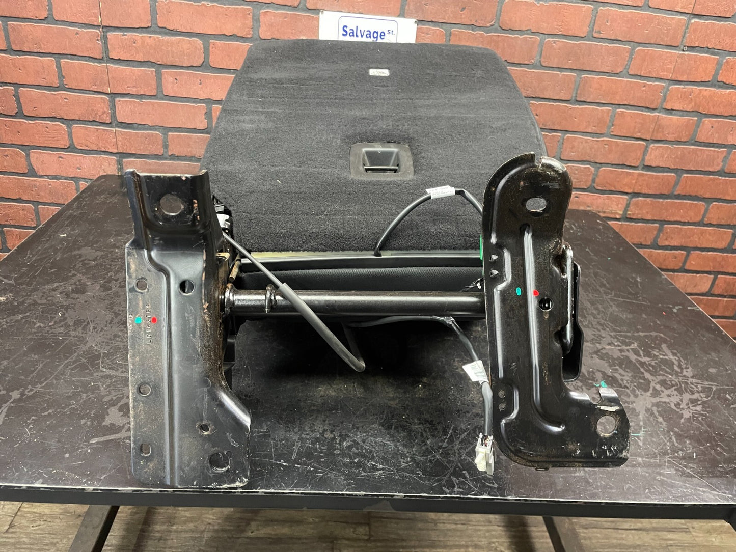 2011-2013 Jeep Grand Cherokee SRT8 Right Rear Seat Assembly Heated Black Suede