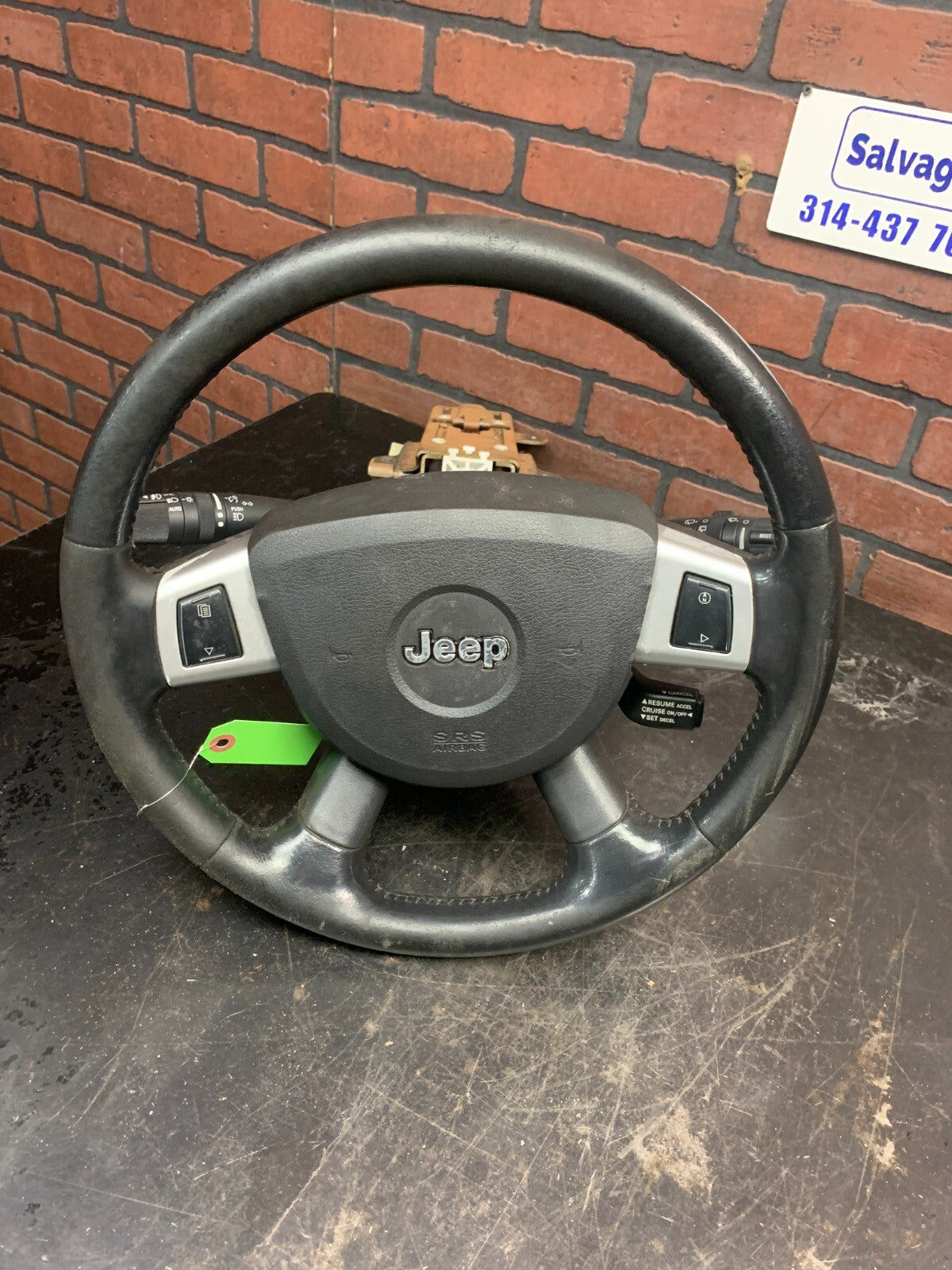 2008-2010 Jeep Grand Cherokee Steering Wheel/Column/Radio Controls/Auto Lights