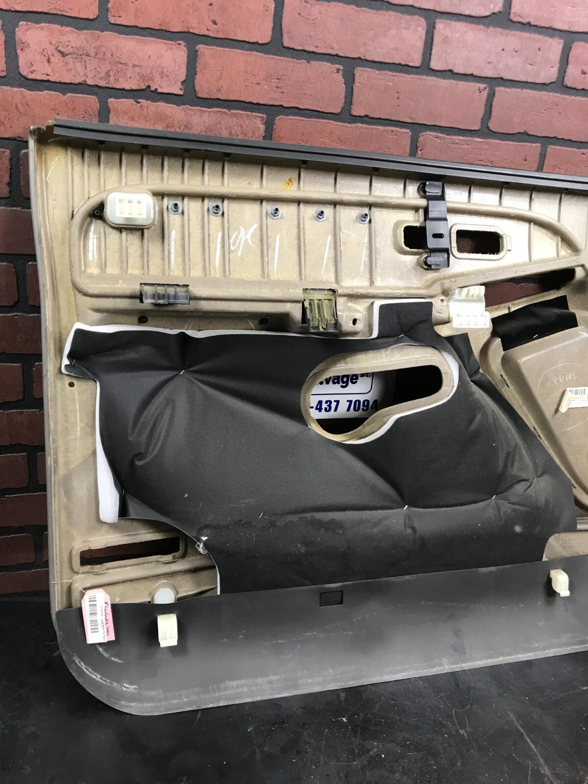 1999-02 GMC Yukon Denali XL Front Passenger RH Side Interior Door Panel 15126494