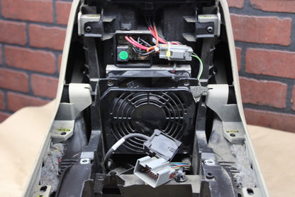 10-16 LAND ROVER LR4 L320 OEM CENTER CONSOLE ASSEMBLY W/ ARMREST BEIGE USB Heat