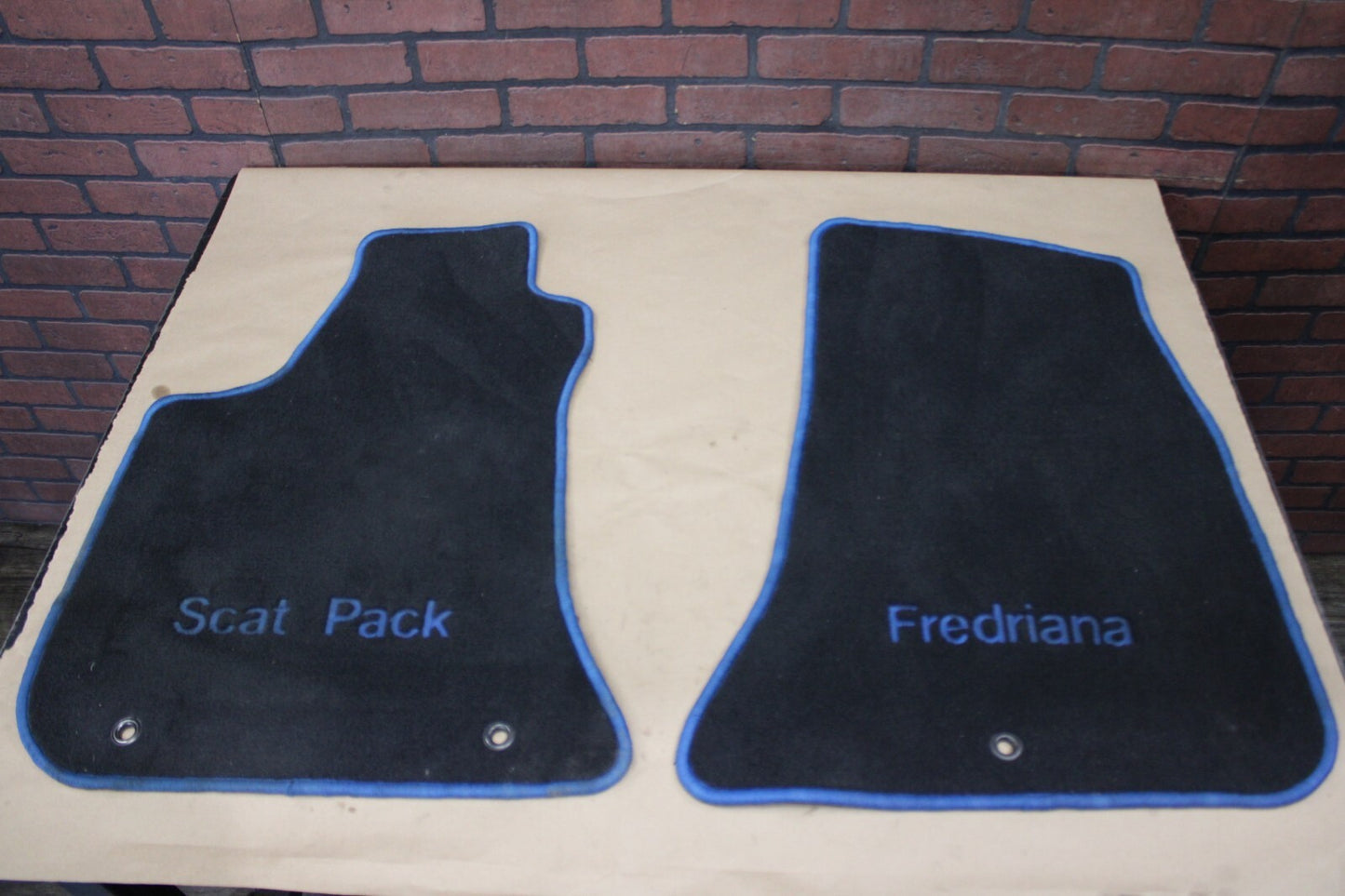 2018-2023 Dodge Charger Scat Pack Front Rear Carpet Floor Mat Set of 4