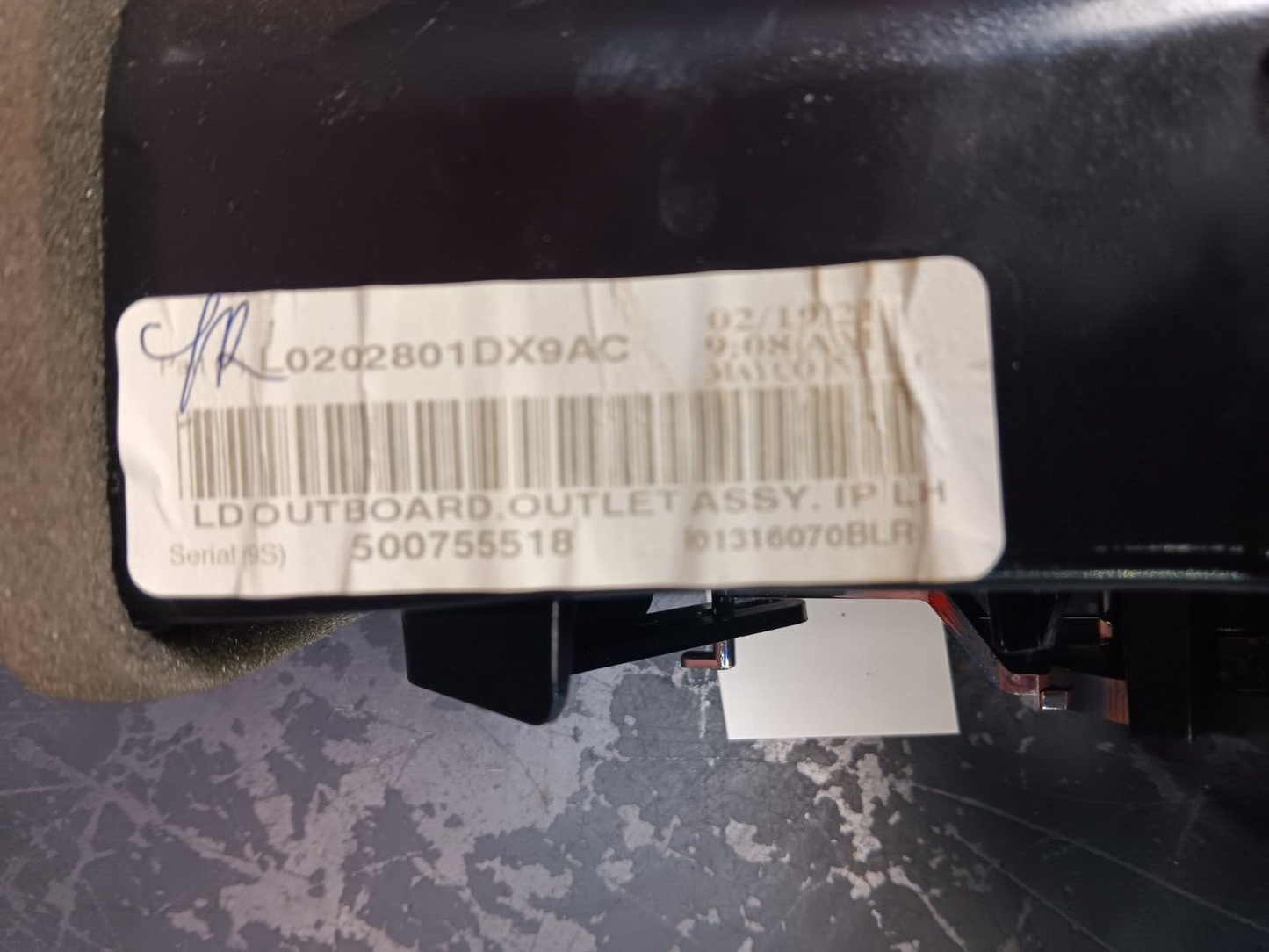 2015-2022 Dodge Charger Driver LH Side Outer Dash Air Outlet Vent l0202801dx9ac