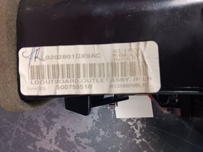 2015-2022 Dodge Charger Driver LH Side Outer Dash Air Outlet Vent l0202801dx9ac