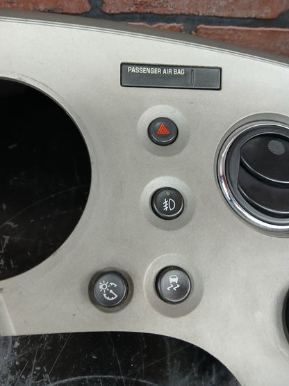 2006-2009 Pontiac Solstice Dash Instrument Cluster Trim Bezel w/ Climate Control