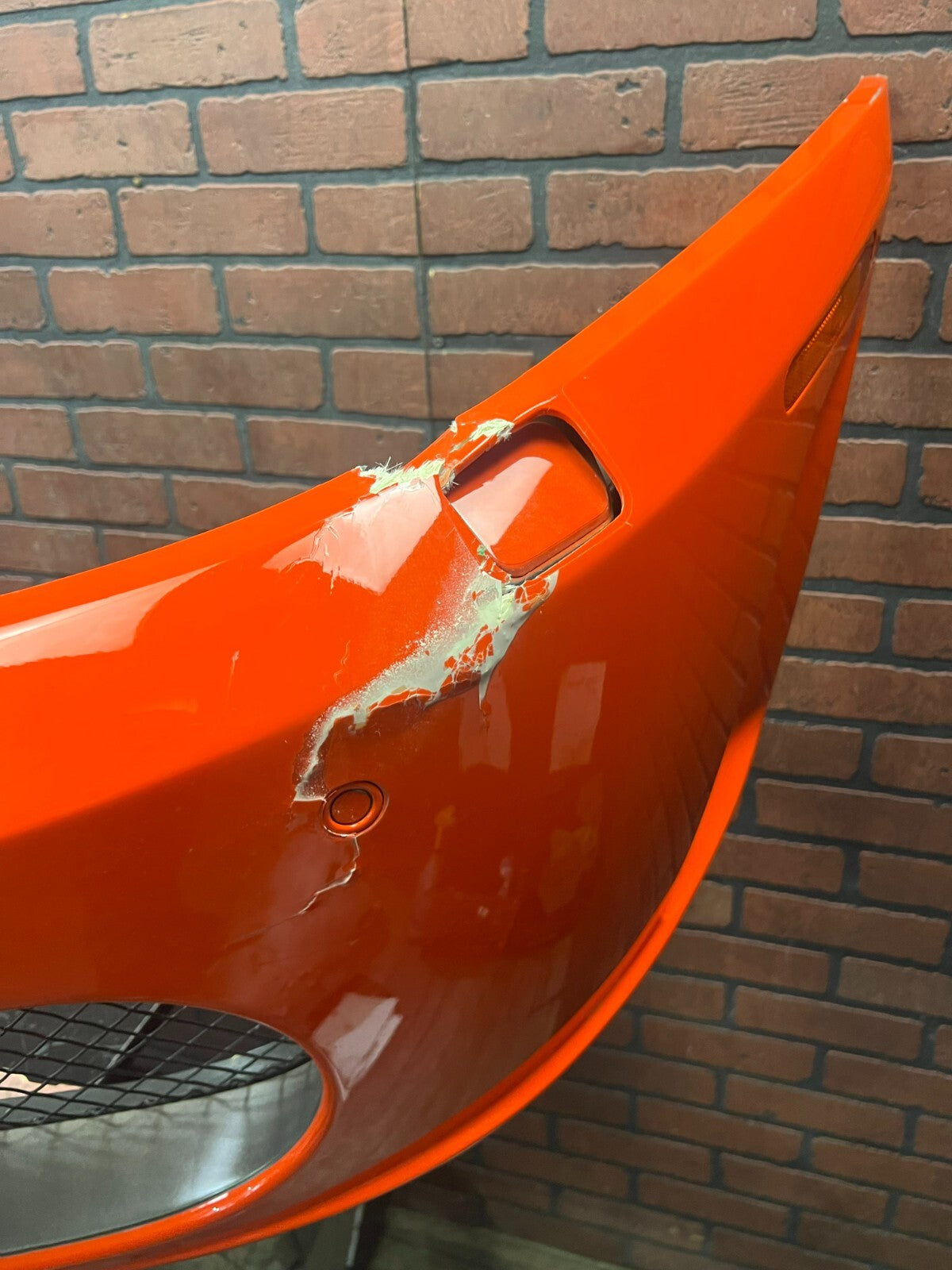 Ferrari F430 Front Bumper with Parking Sensor Option, Orange Damaged 83111210