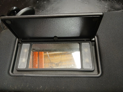 2015-2019 Dodge Charger Passenger RH Side Black Extendable Slider Sun Visor OEM