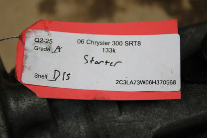 2006-2010 Dodge Charger Chrysler 300 SRT8 6.1 Engine Starter Motor OEM 5030076AB