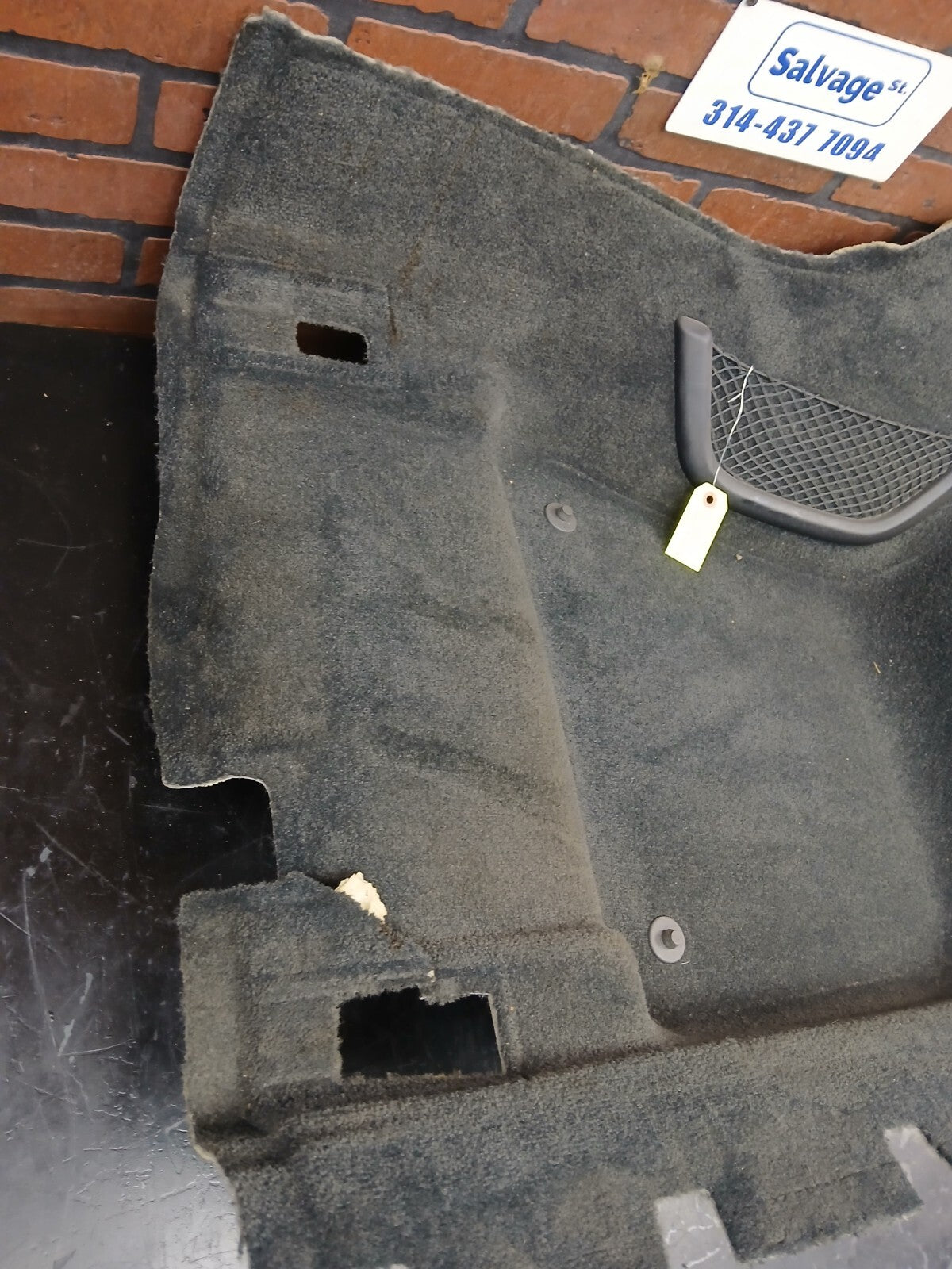 2011-2018 Audi A8 Front Passenger RH Side Interior Floor Carpet 4H1 863 710 B