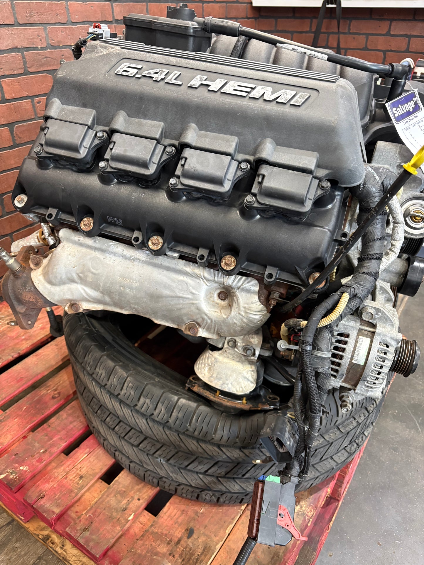 OEM 2012 WK2 Jeep Grand Cherokee SRT8 6.4L Hemi 392 Engine Leakdown Tested 110k