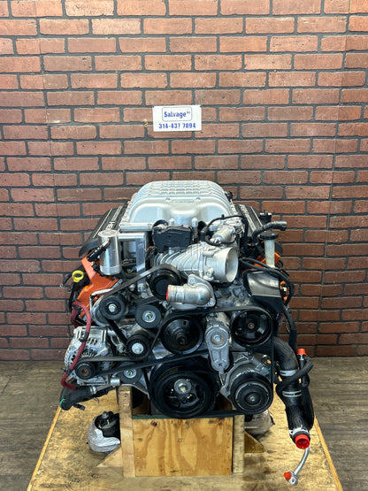 15-17 Dodge Challenger SRT Hellcat 6.2L Supercharged Complete Hemi Engine 16k