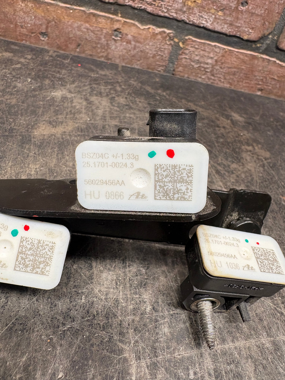 12-20 Challenger Hellcat SRT 392 Active Damping Sensor 56029456AA Set of 3