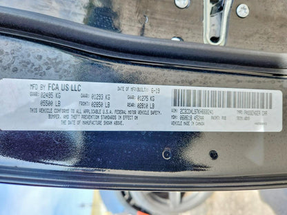 Reservation for Dash Cluster from 2019 Charger Hellcat