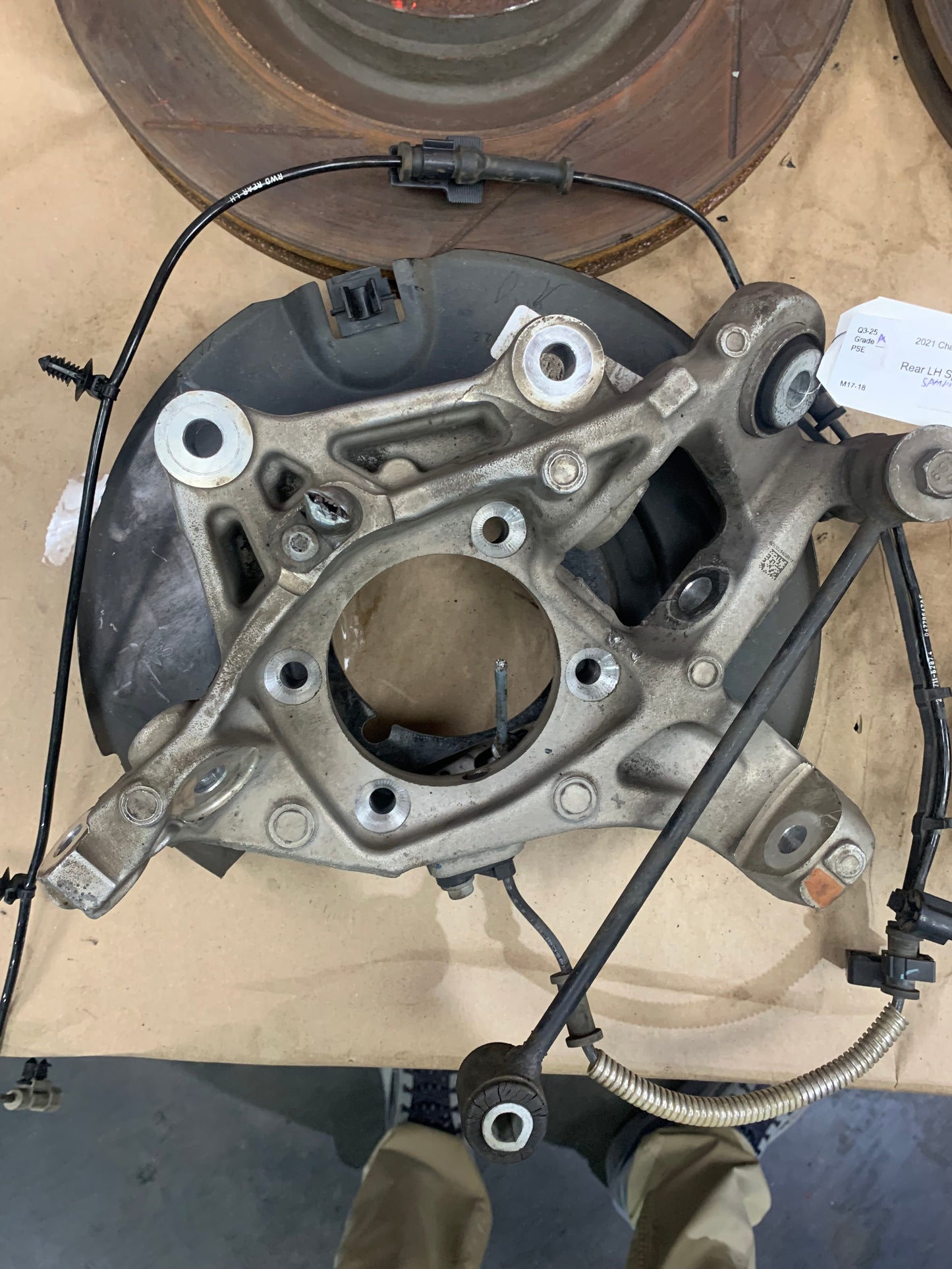 Rear Brembo Knuckle/Caliper/Rotor Swap Kit