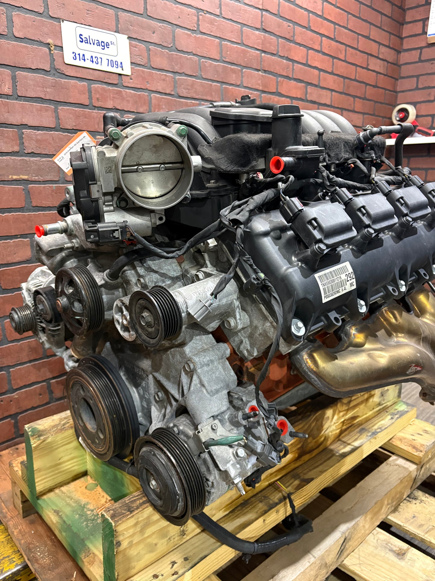 15-23 Charger Challenger 300 Scat Pack 6.4L 392 Hemi BGE ESH Non-MDS Engine 49k