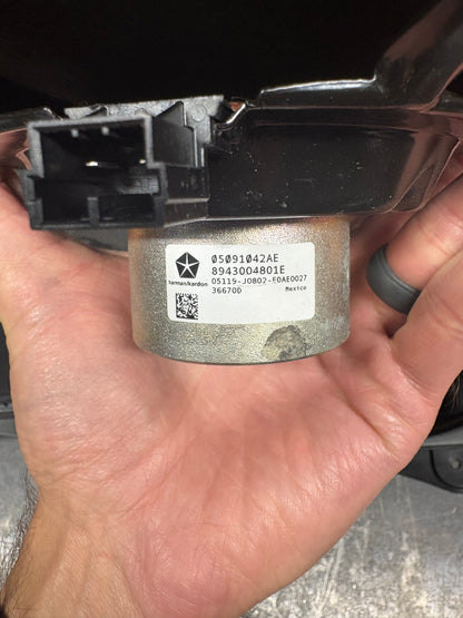 Harman Kardon Speaker Pair with Plugs and Mounting Brackets