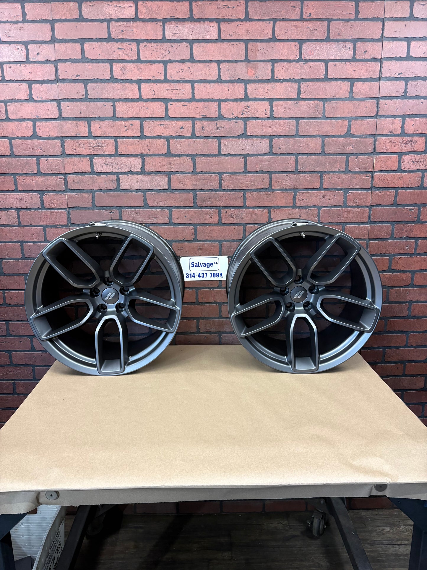 Charger Challenger 20x11 Widebody SRT Hellcat Scat Pack OEM Wheels Rims Pair
