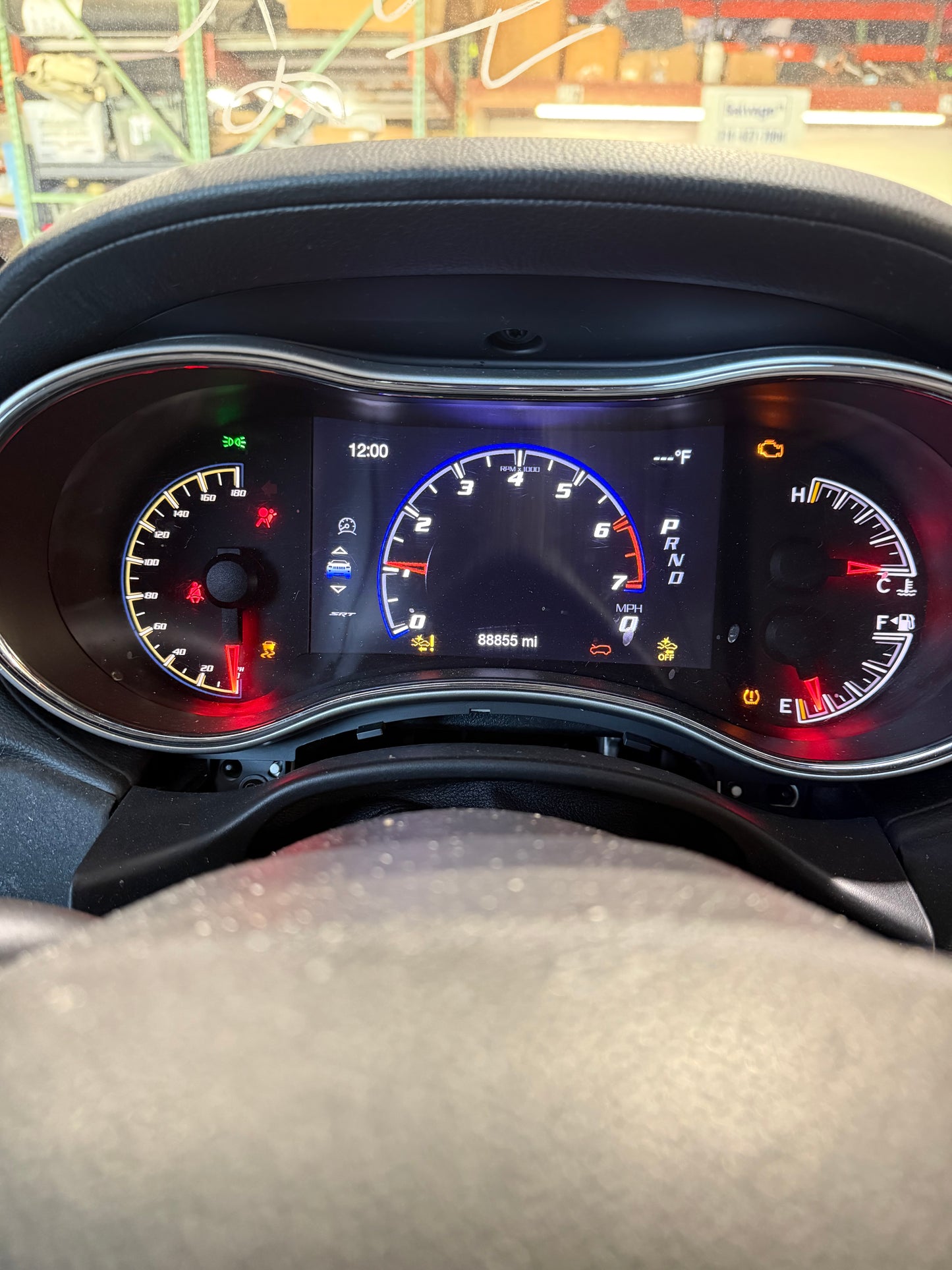 2016 Jeep Grand Cherokee SRT Gauge Cluster OEM 180MPH