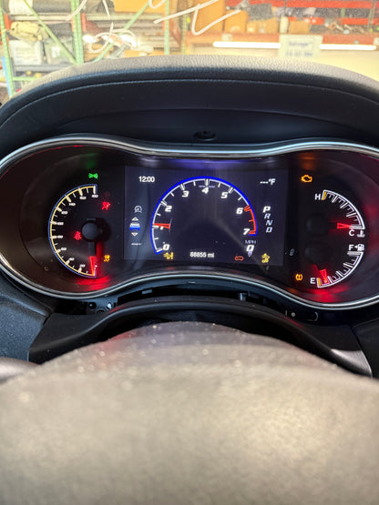 2016 Jeep Grand Cherokee SRT Gauge Cluster OEM 180MPH