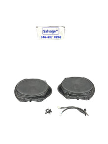 Harman Kardon Speaker Pair with Plugs and Mounting Brackets