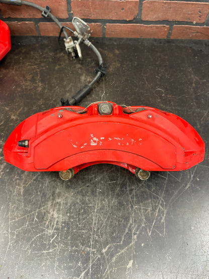 WK2 Jeep Grand Cherokee SRT 6 Piston Brembo Brake Caliper Pair OEM
