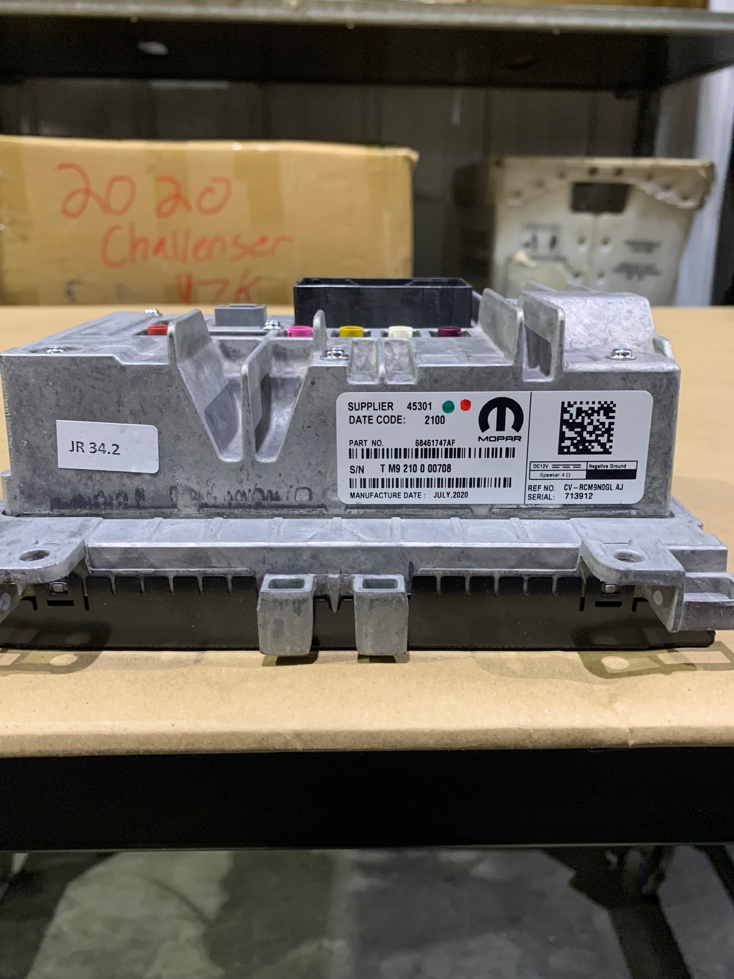 2020 Challenger Charger 8.4” Uconnect with Performance Pages