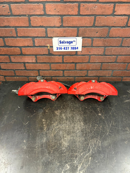 WK2 Jeep Grand Cherokee SRT 6 Piston Brembo Brake Caliper Pair OEM