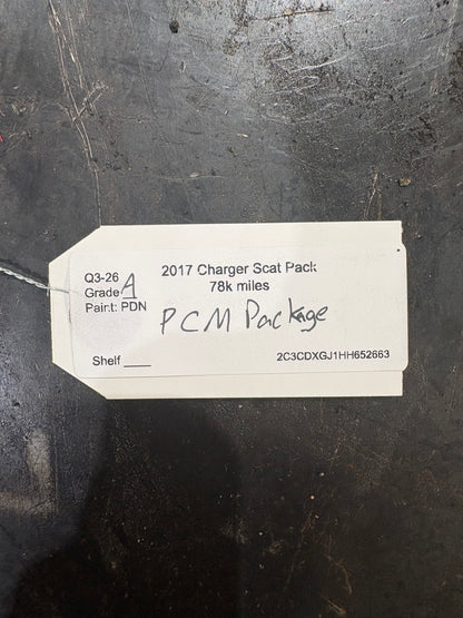 2017 Dodge Charger Scat Pack SRT PCM BCM RF-HUB Package OEM