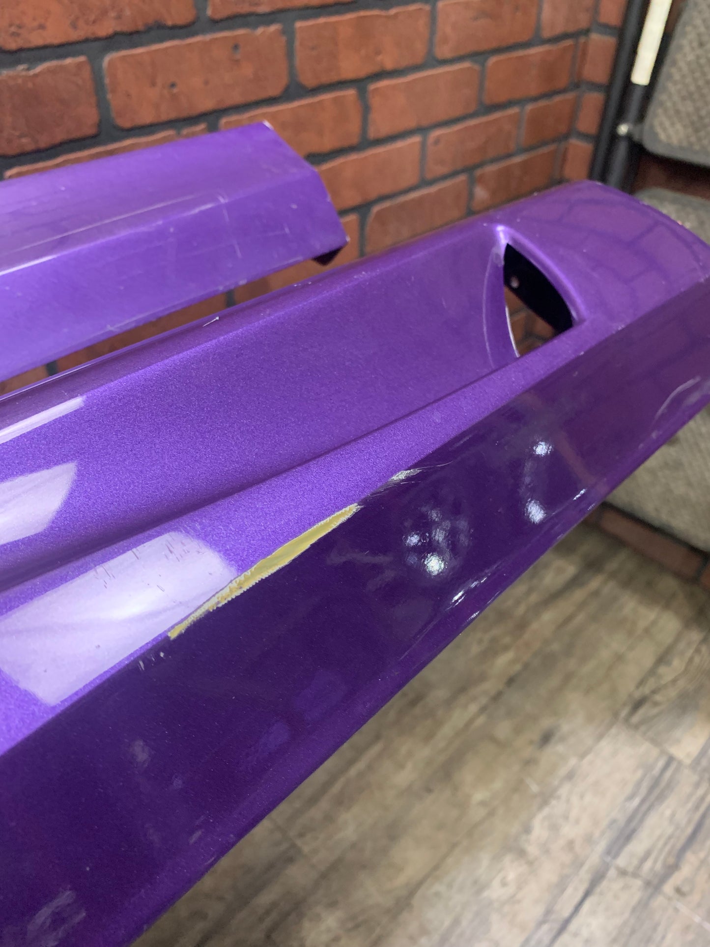 2008-2014 Challenger SMS Saleen S570 Side Skirt Pair Purple
