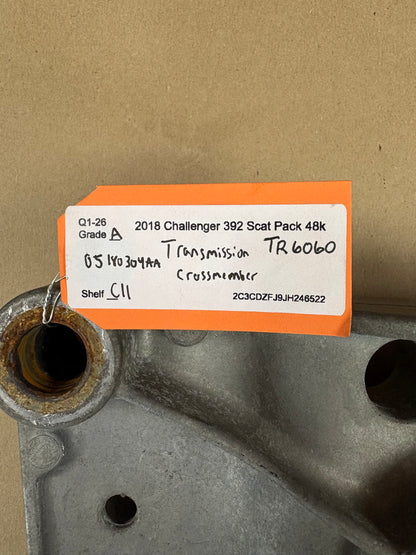 2015-2023 Challenger Scat Pack TR6060 MT Driveshaft & Transmission Crossmember