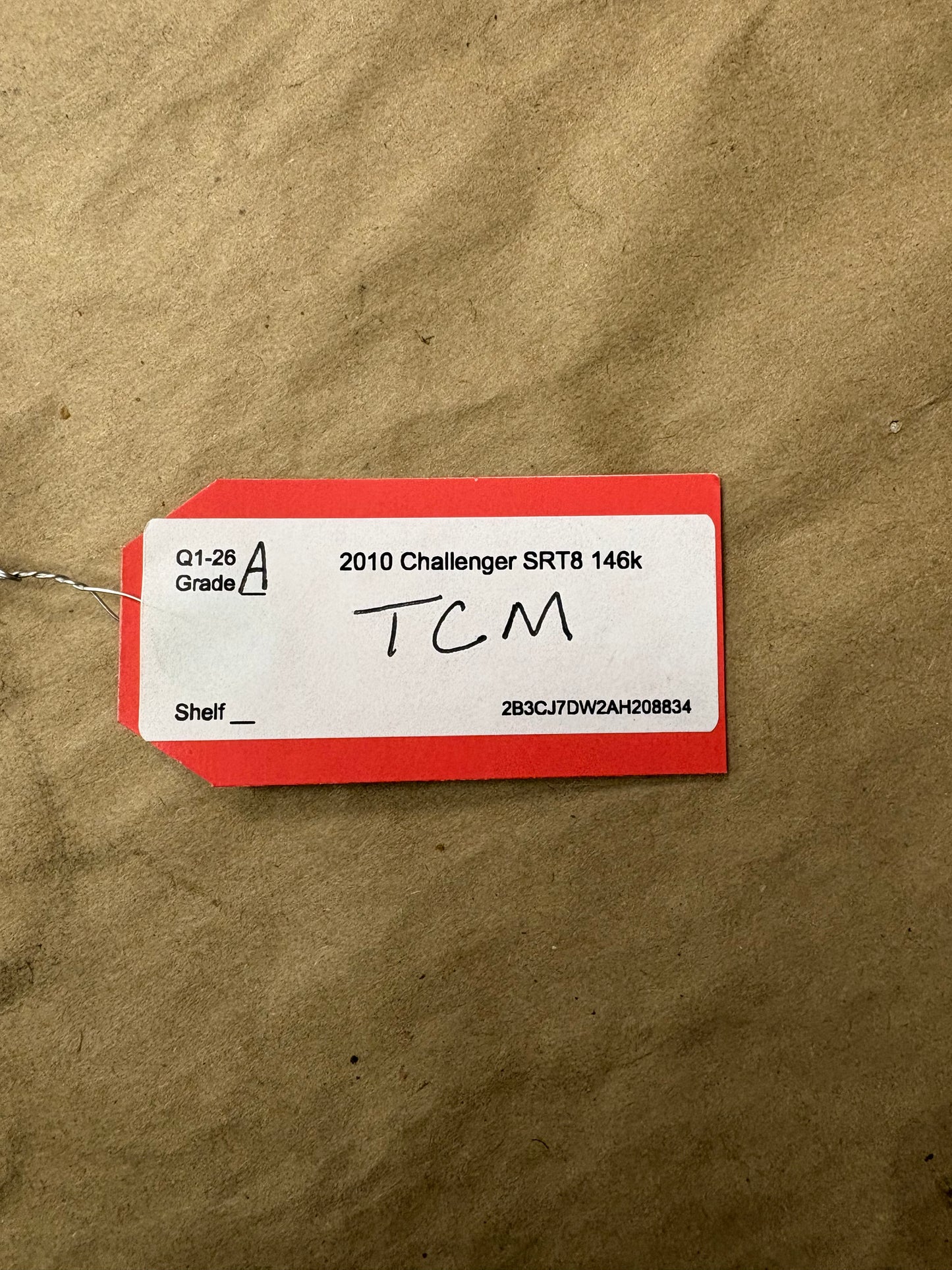 2010 Challenger SRT8 Nag1 TCM Transmission Control Module 5150434AC EGS53