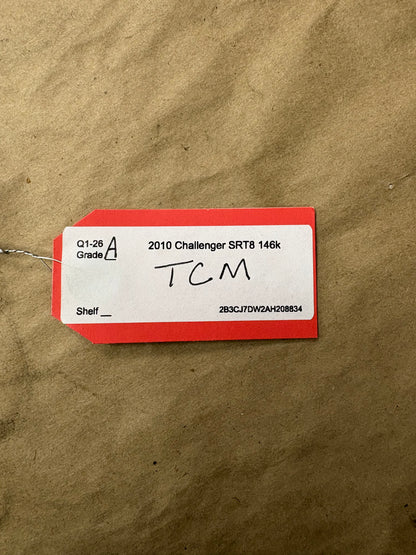 2010 Challenger SRT8 Nag1 TCM Transmission Control Module 5150434AC EGS53