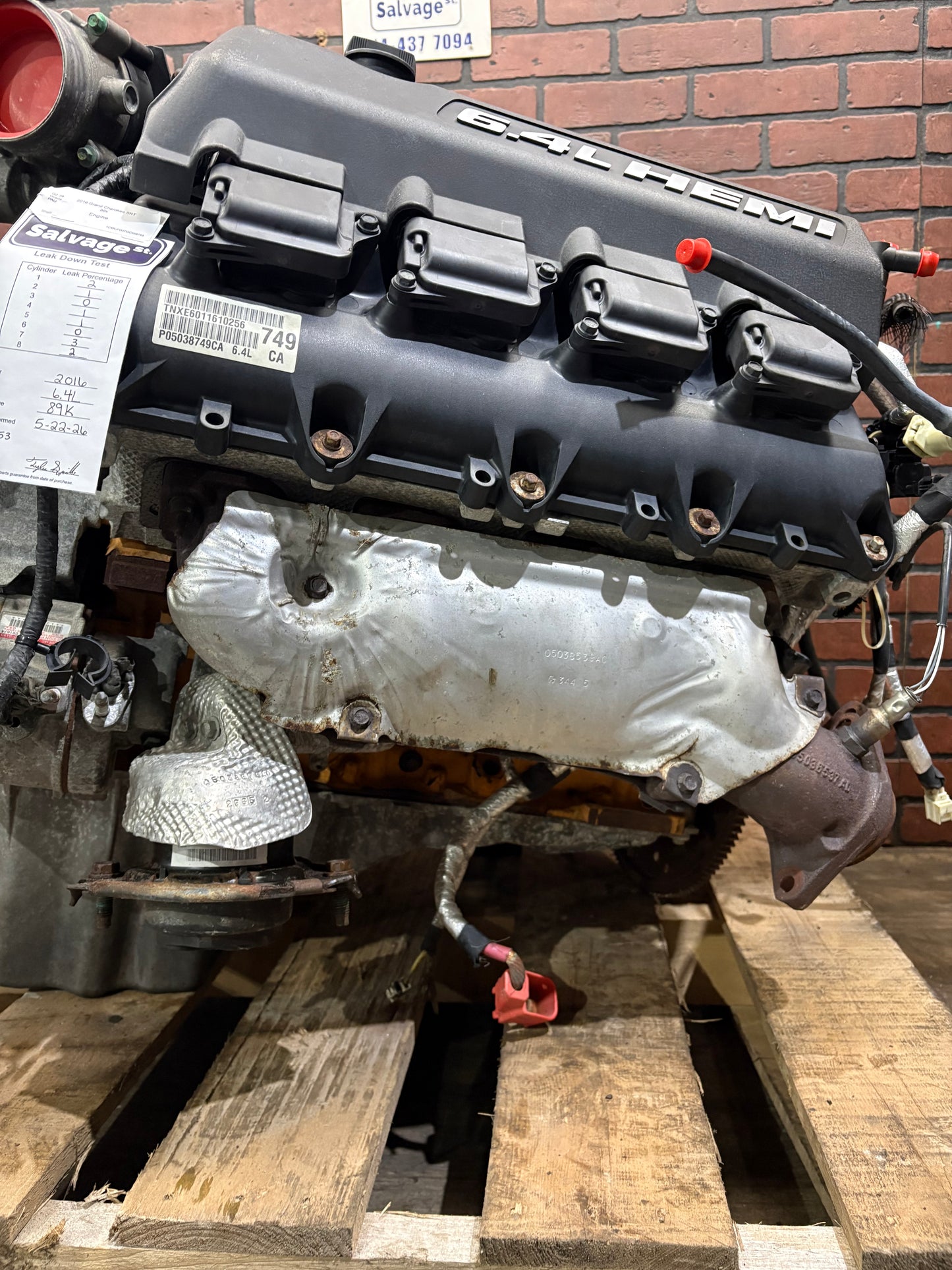 2016 Jeep Grand Cherokee SRT 6.4L 392 Hemi Engine
