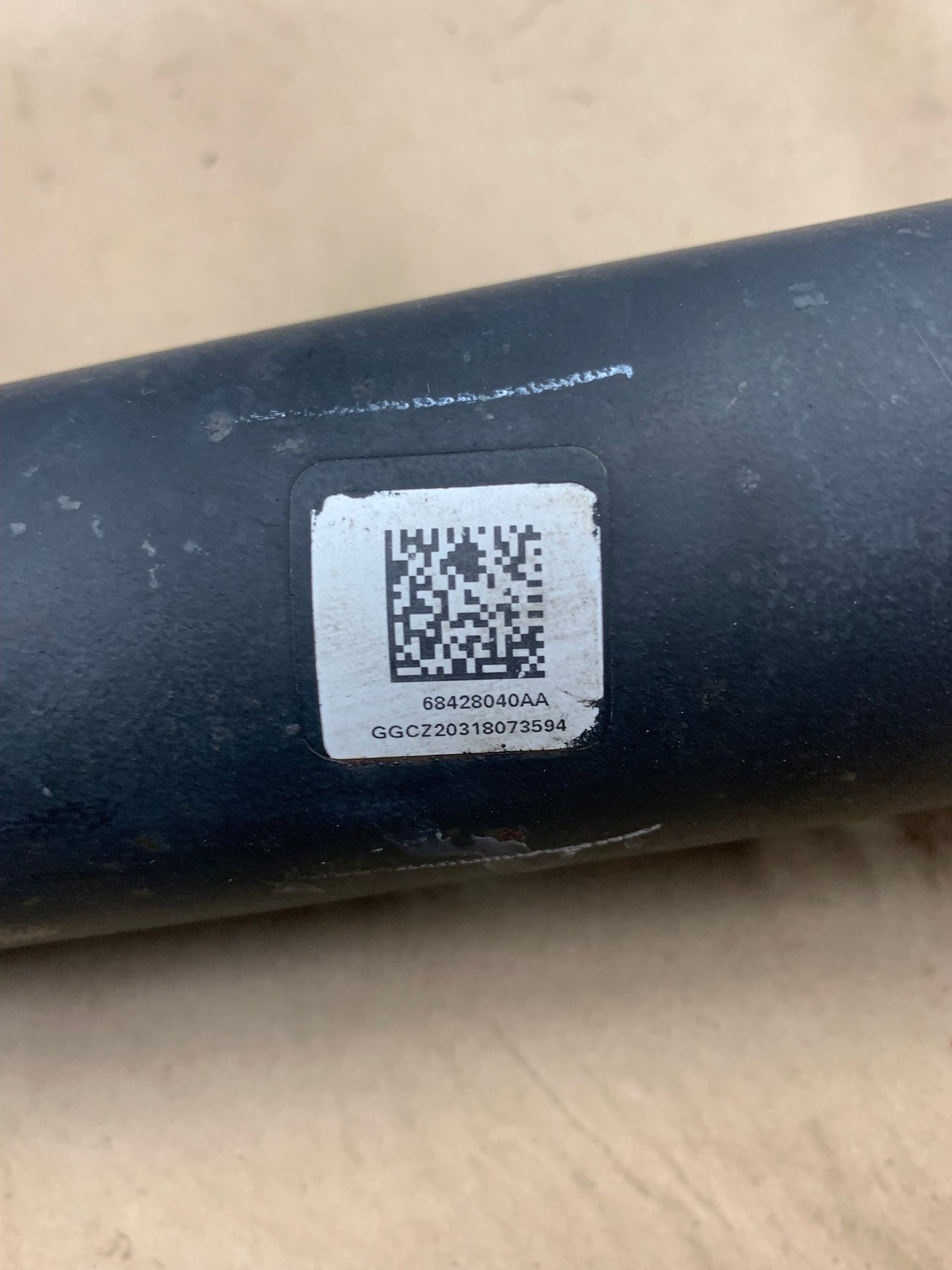 2021 Dodge Charger Scat Pack Drive Shaft 6.4L RWD OEM 62k