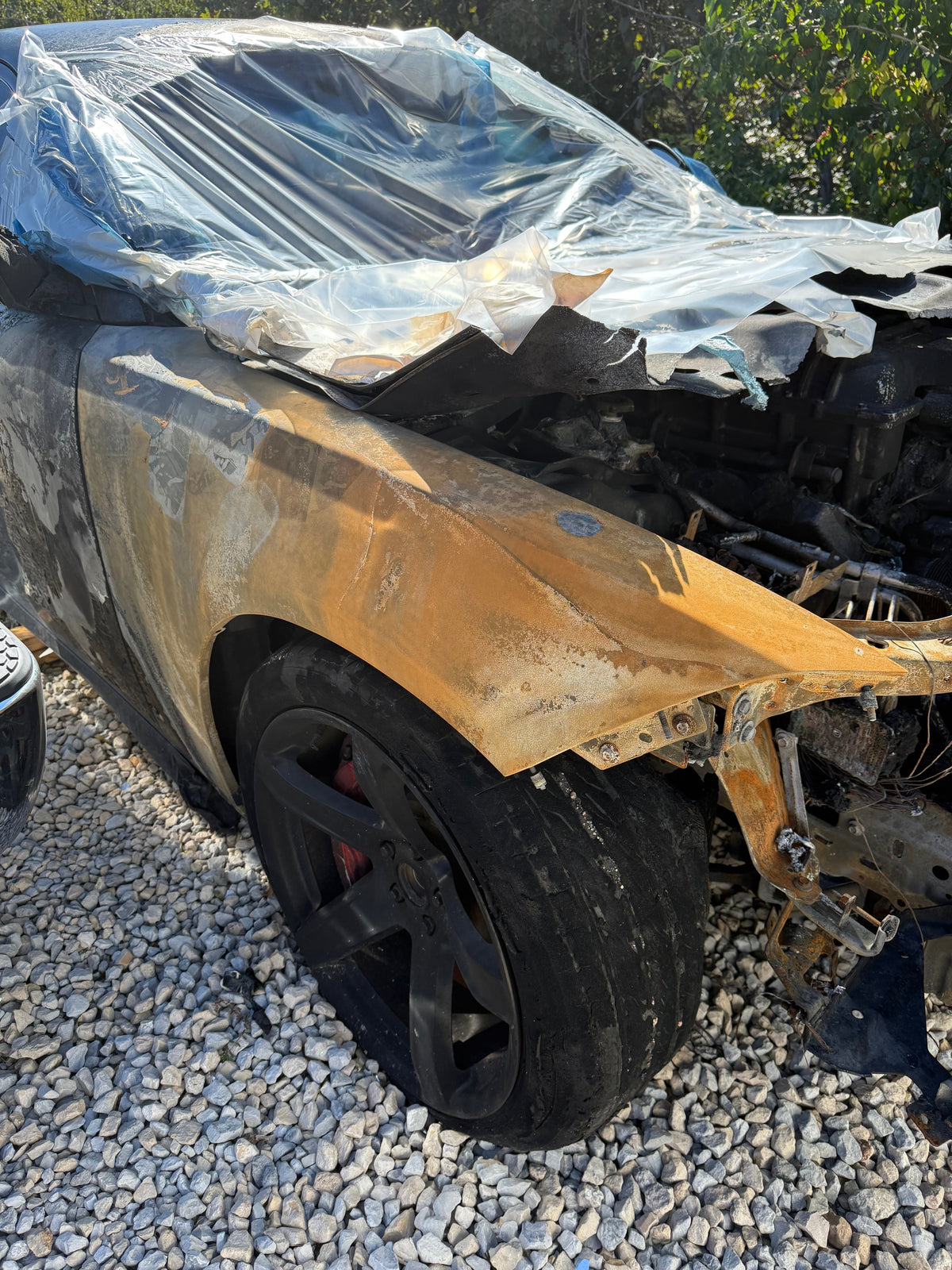 Reservation for Fenders from 2019 Charger Hellcat