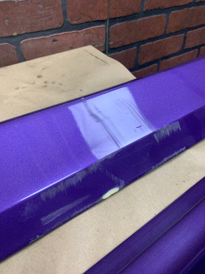 2008-2014 Challenger SMS Saleen S570 Side Skirt Pair Purple