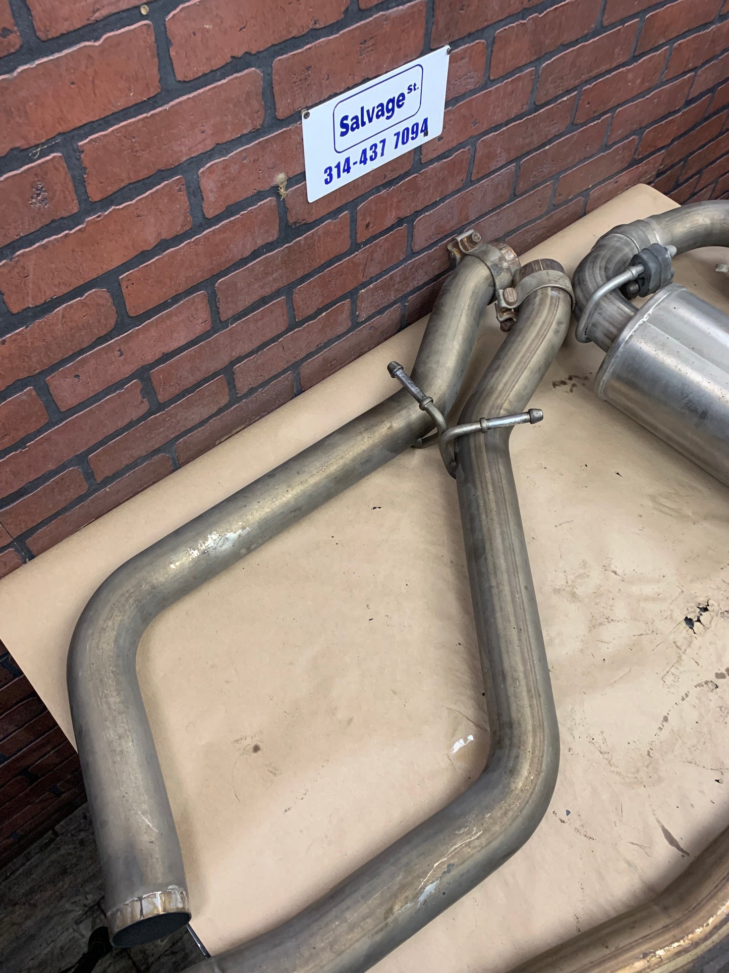 Used Charger 300 SRT8 6.1L Hemi Corsa Cat Back Exhaust X Pipe Mufflers