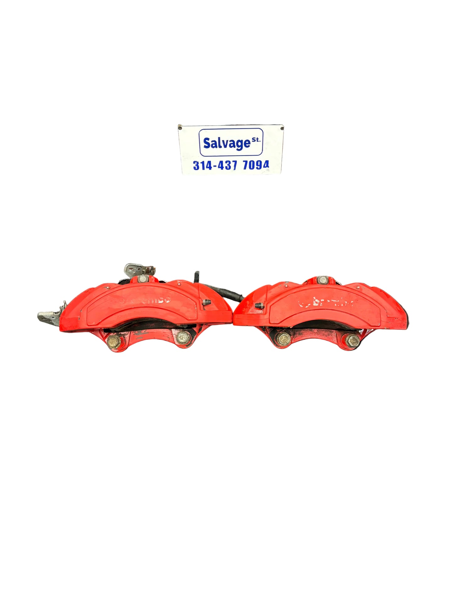 WK2 Jeep Grand Cherokee SRT 6 Piston Brembo Brake Caliper Pair OEM