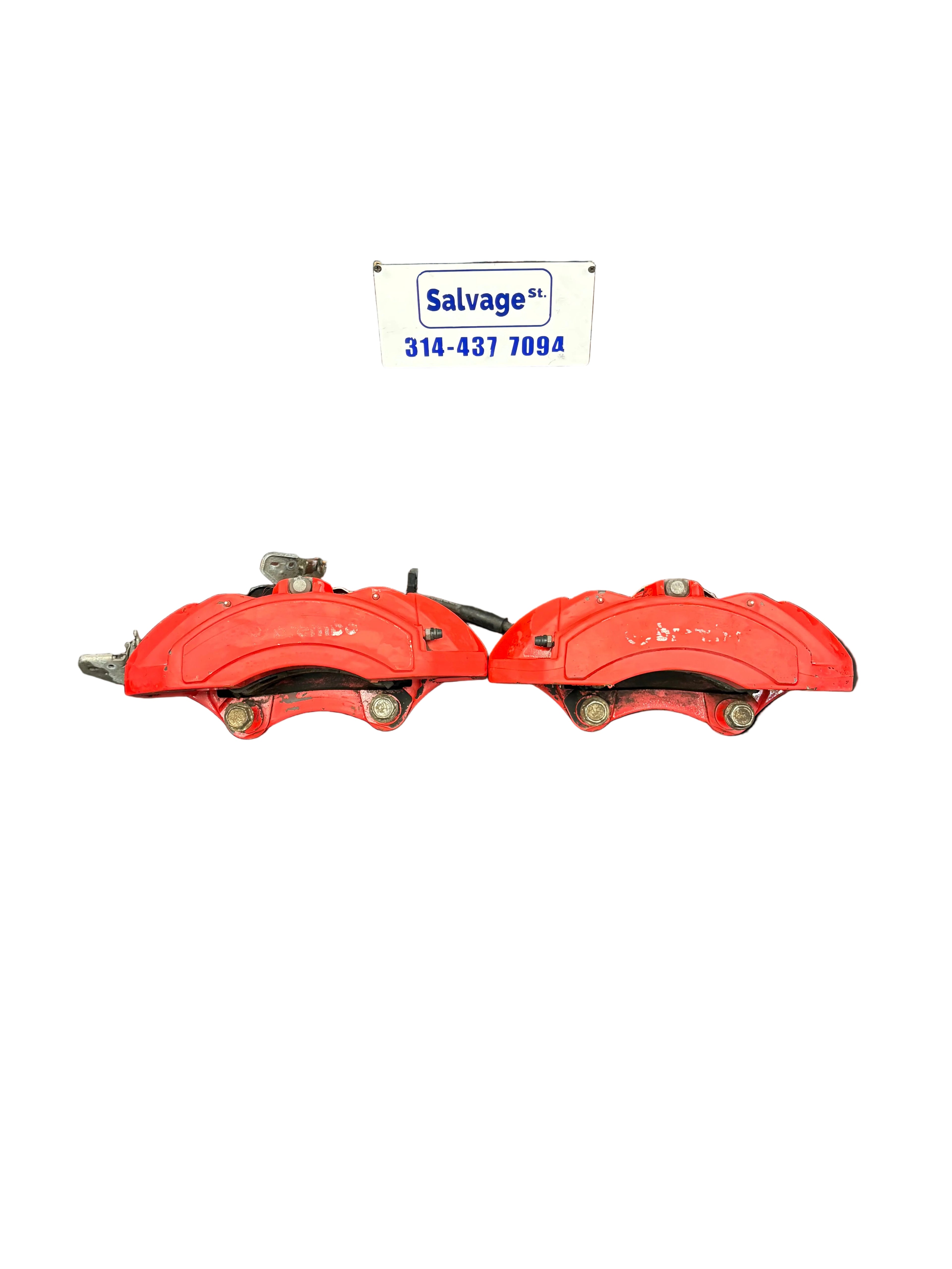 WK2 Jeep Grand Cherokee SRT 6 Piston Brembo Brake Caliper Pair OEM
