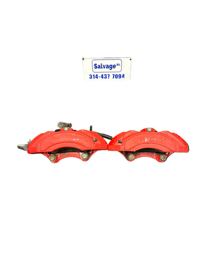 WK2 Jeep Grand Cherokee SRT 6 Piston Brembo Brake Caliper Pair OEM
