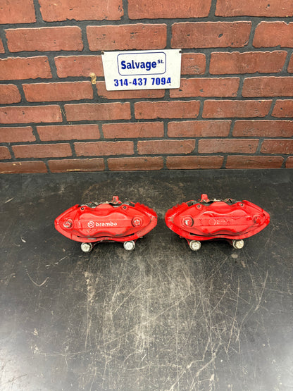 05-23 Dodge Challenger Charger SRT8 4 Piston Front Brembo Brake Calipers