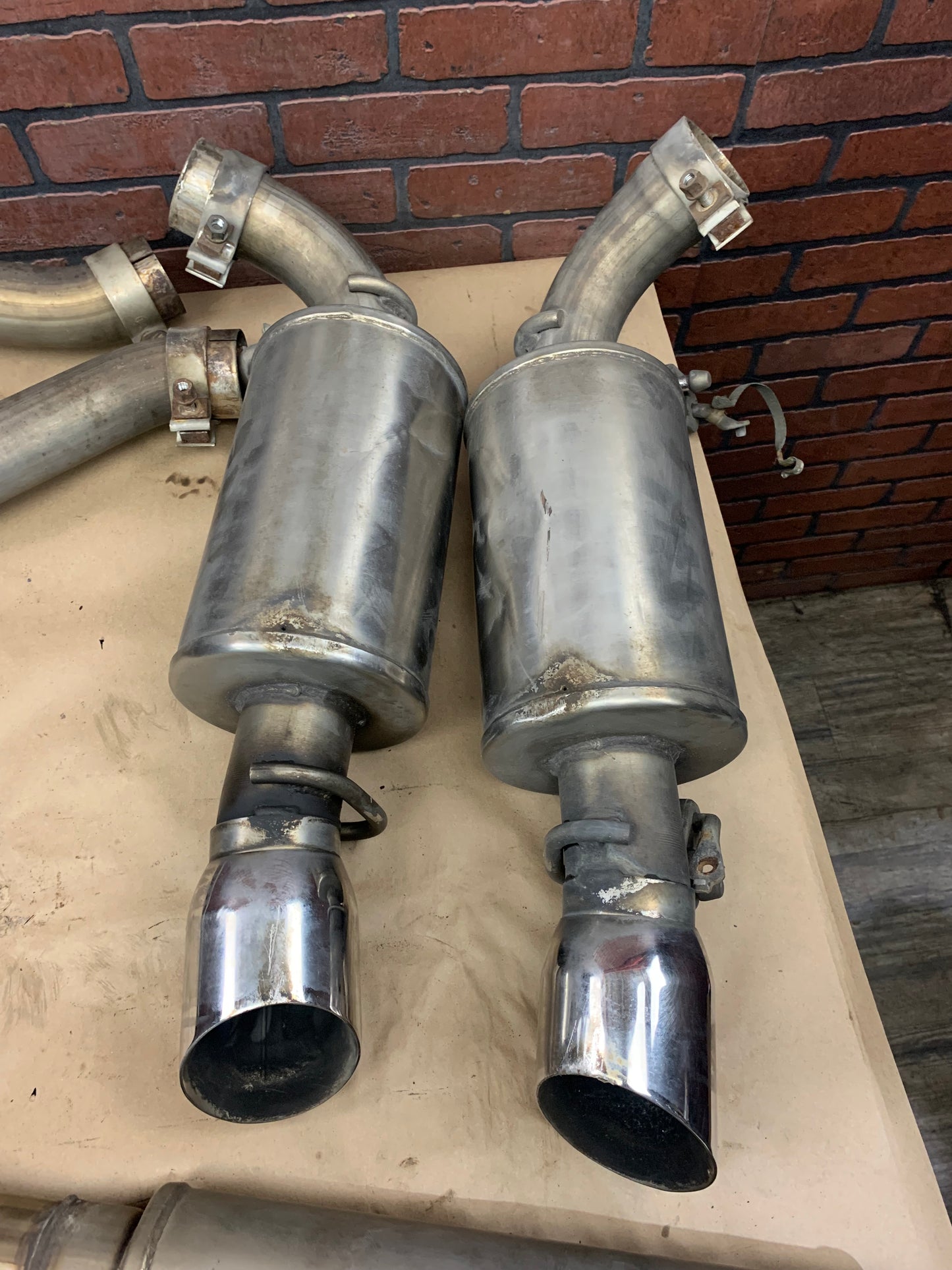 Used Charger 300 SRT8 6.1L Hemi Corsa Cat Back Exhaust X Pipe Mufflers