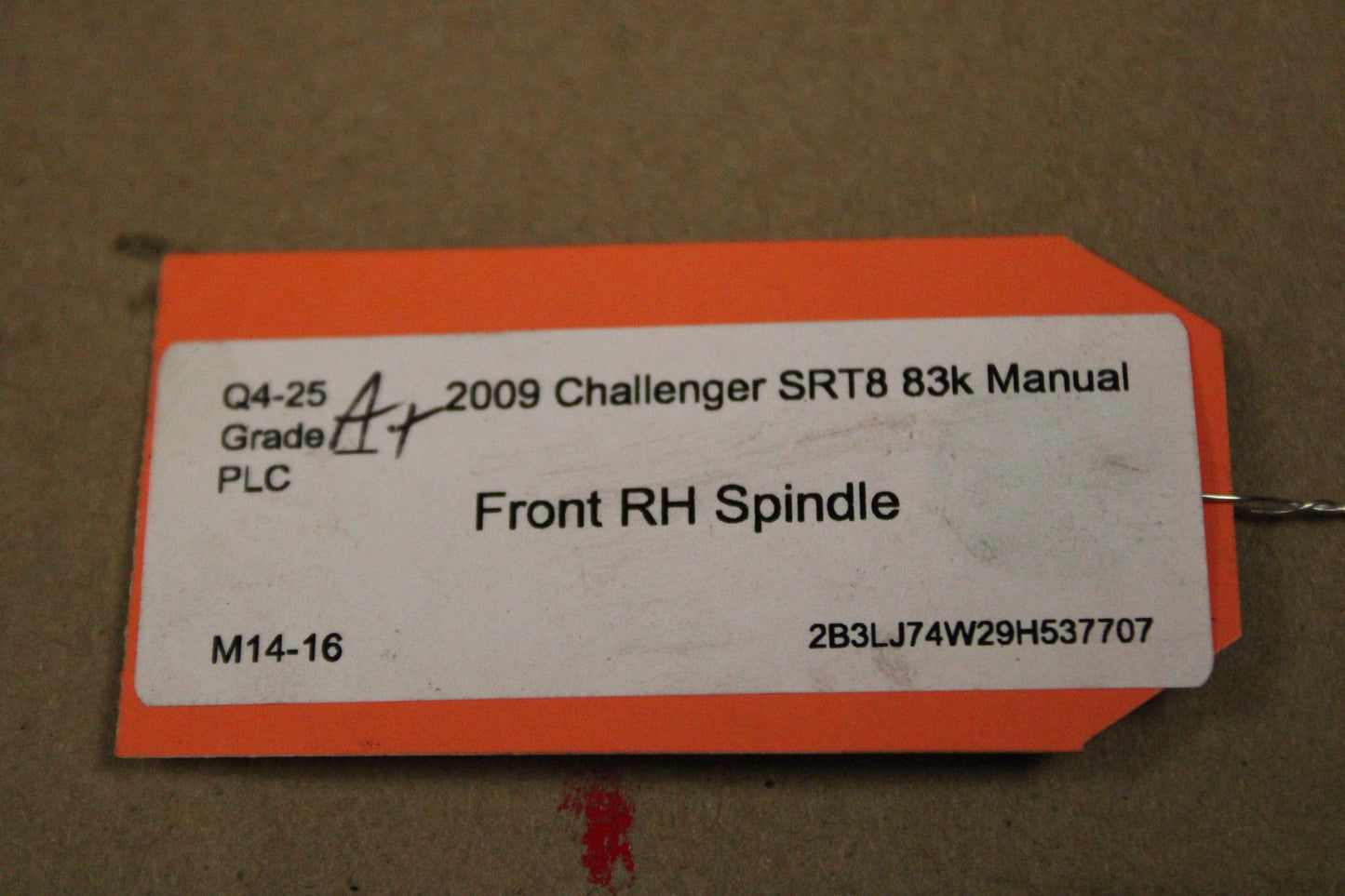 05-10 CHARGER CHALLENGER 300 SRT8 OEM FRONT SPINDLE KNUCKLE BREMBO ROTOR SET