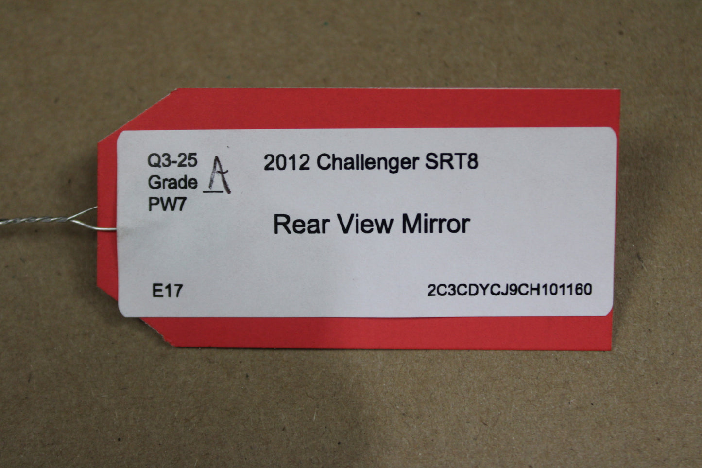 11-14 Dodge Challenger OEM Interior Rear View Mirror Auto Dim 68088624AA