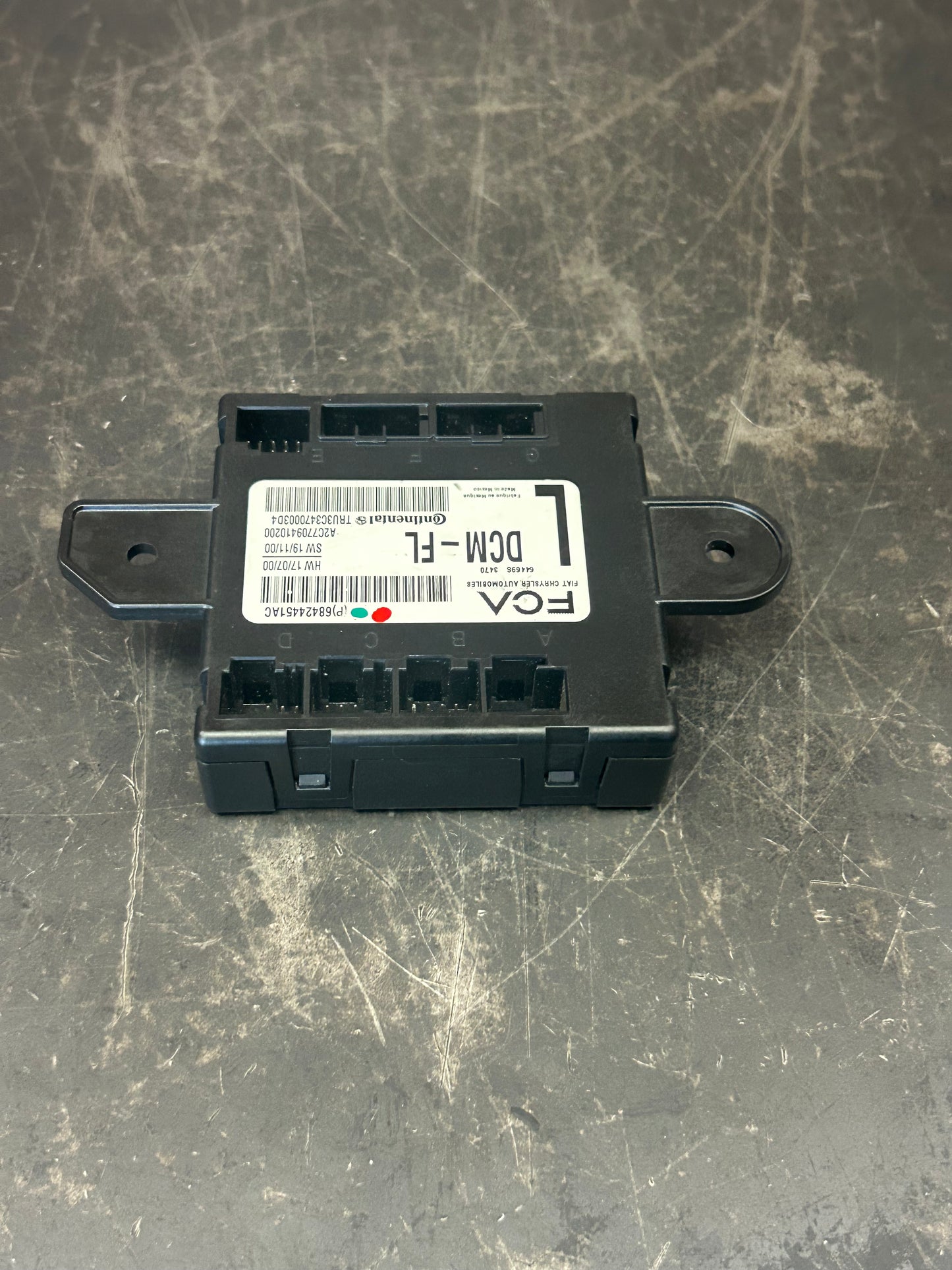 2020-2021 DODGE CHARGER FRONT LEFT SIDE DOOR CONTROL MODULE UNIT OEM 68424451AC