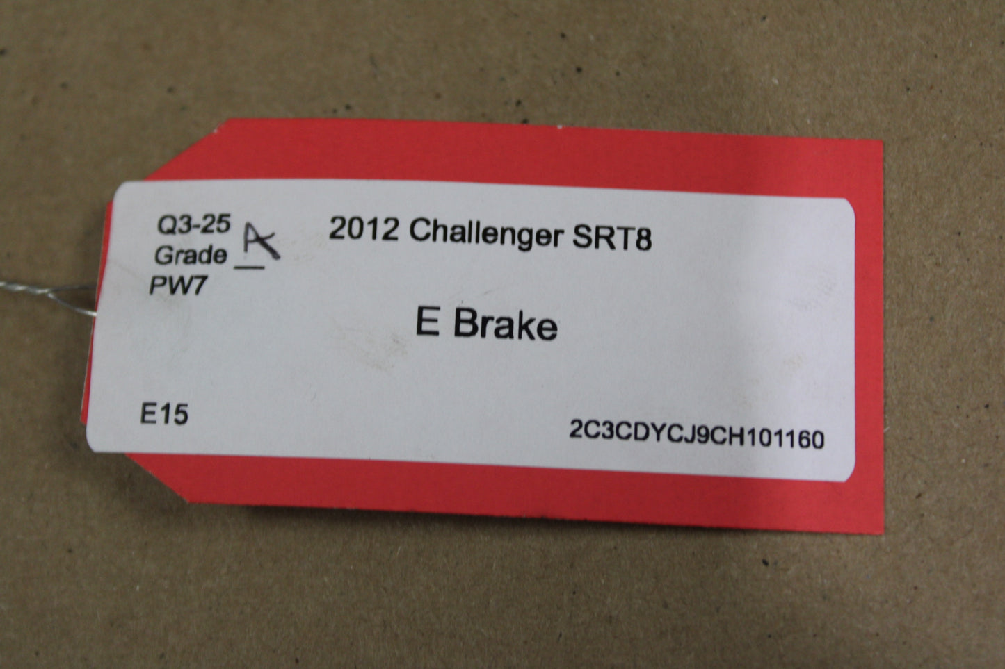 07-23 CHALLENGER CHARGER 300 EMERGENCY E PARKING BRAKE PEDAL 04779596ae