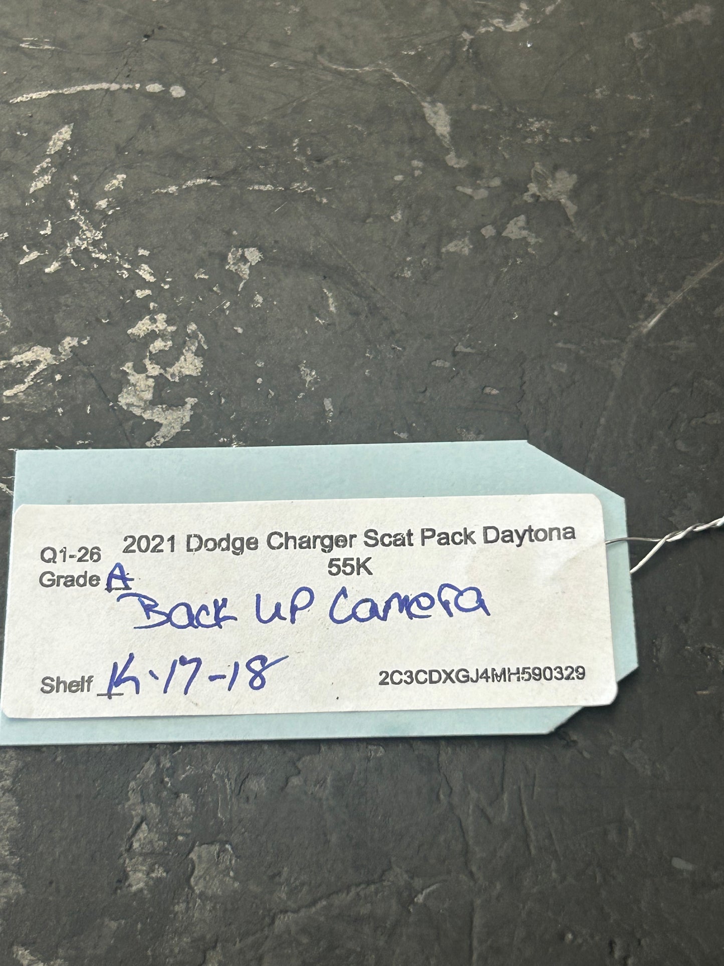 2015 - 2023 DODGE CHARGER REAR VIEW BACKUP PARKING ASSIST CAMERA OEM