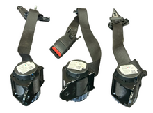 2019-2023 DODGE CHARGER REAR LEFT RIGHT CENTER SEAT BELT RETRACTOR SET
