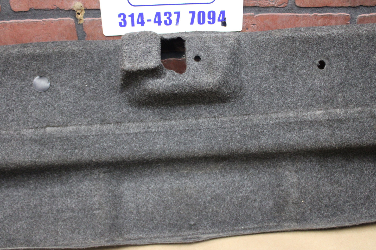 09-23 CHALLENGER TRUNK LUGGAGE COMPARTMENT COVER CARPET TRIM OEM